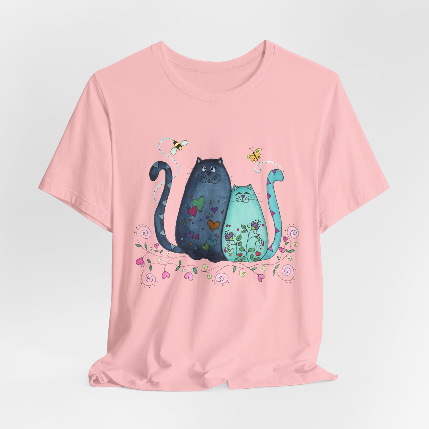 I Heart Cats Short Sleeve Tee