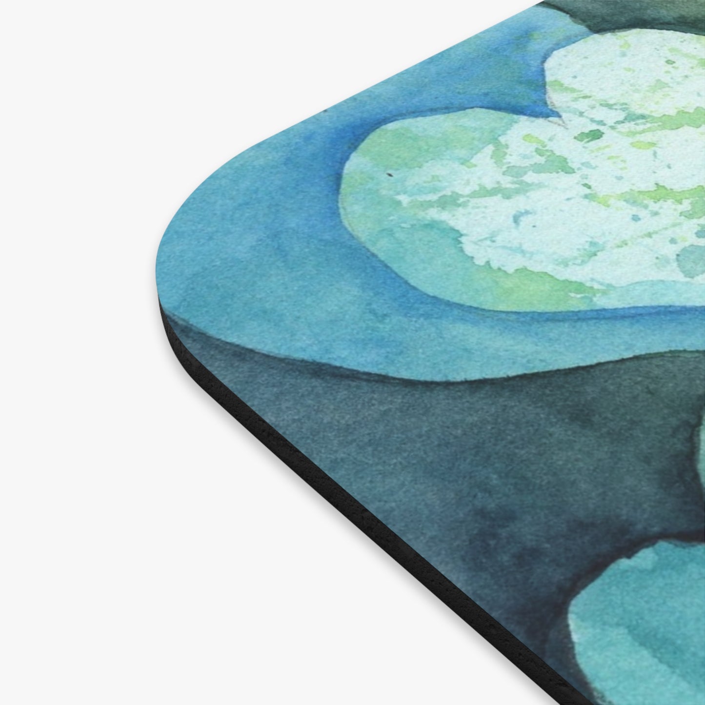 Blue Hearts Mouse Pad (Rectangle)