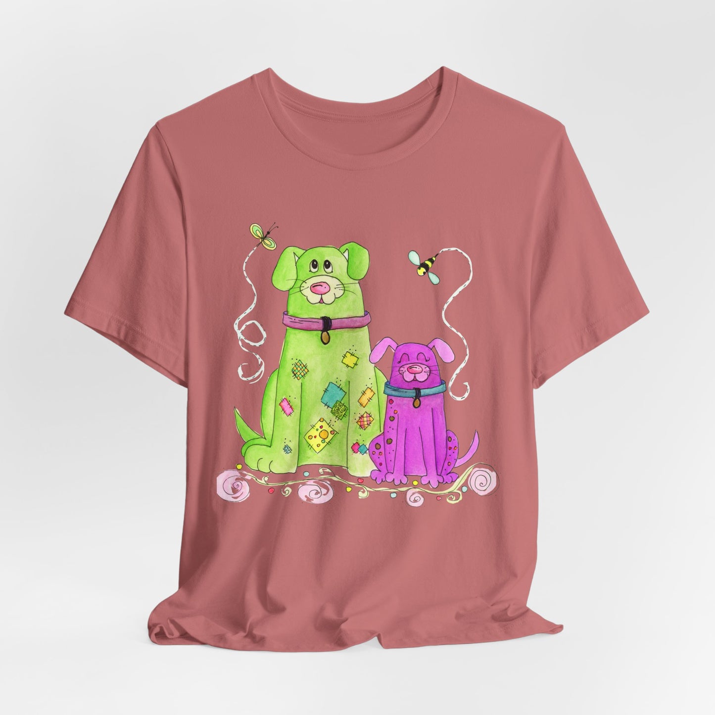 I Heart Dogs Short Sleeve Tee