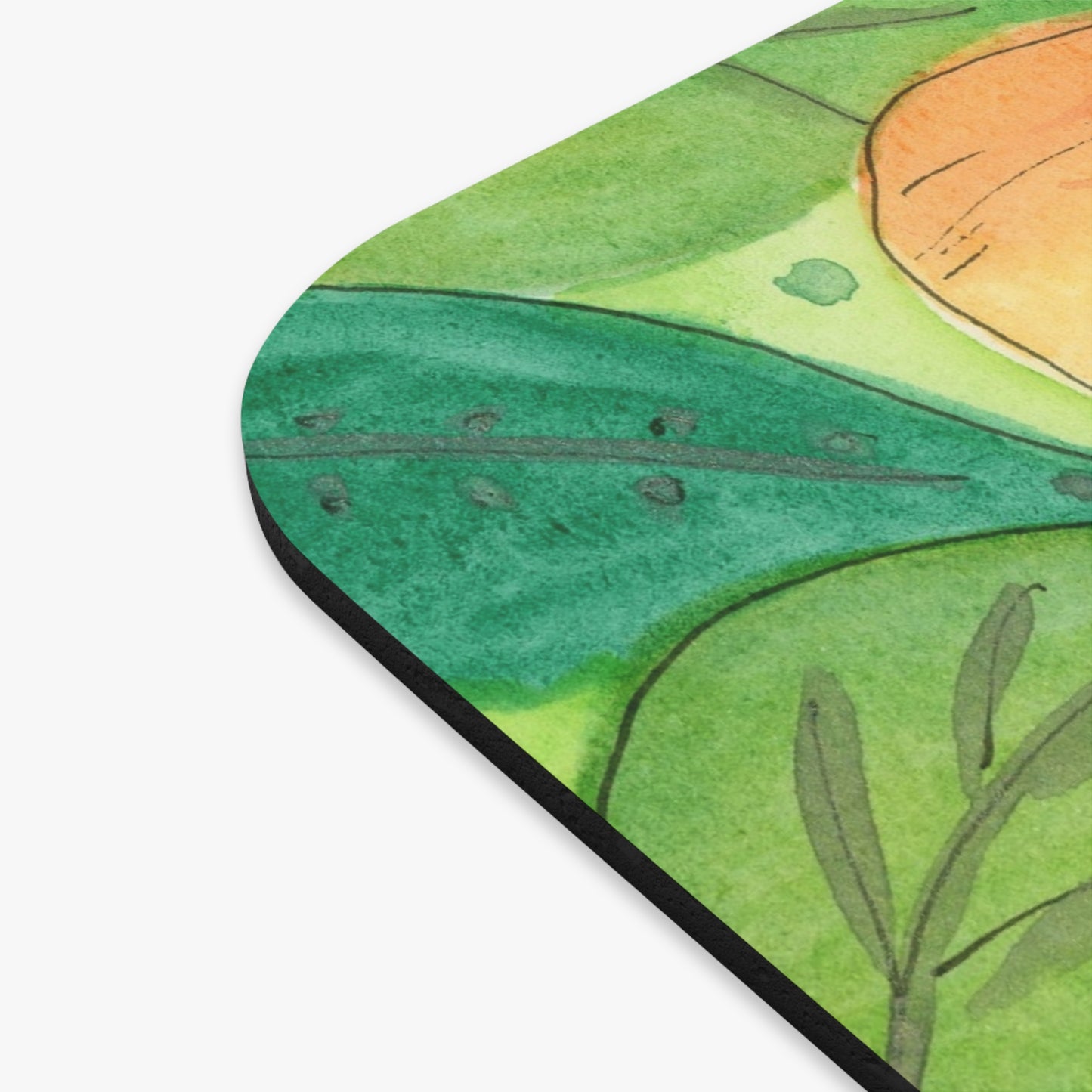 Tropical Flower Mouse Pad (Rectangle)