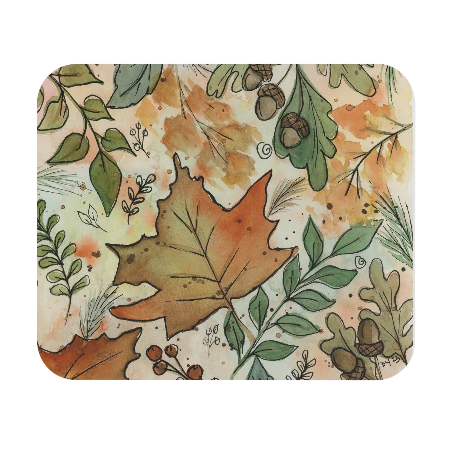 Fall Leaves Mouse Pad (Rectangle)