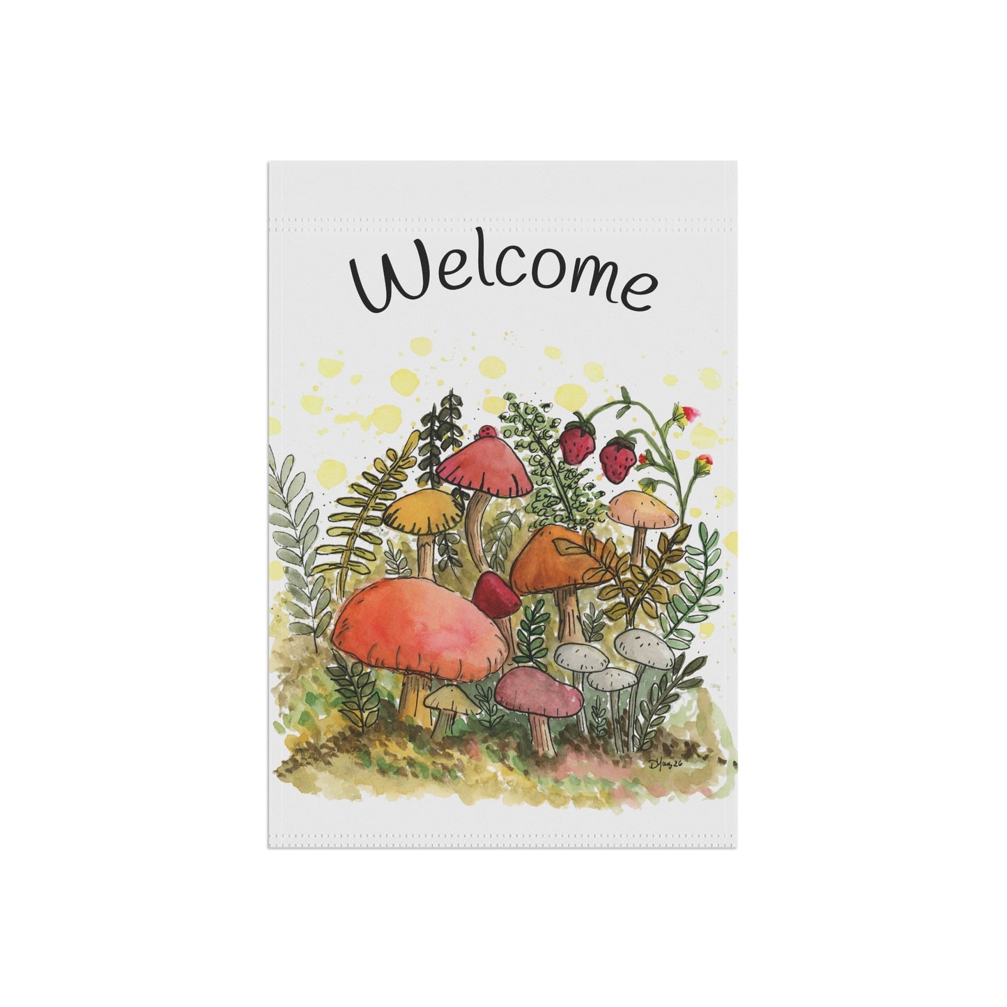 Mushroom  Garden & House Banner