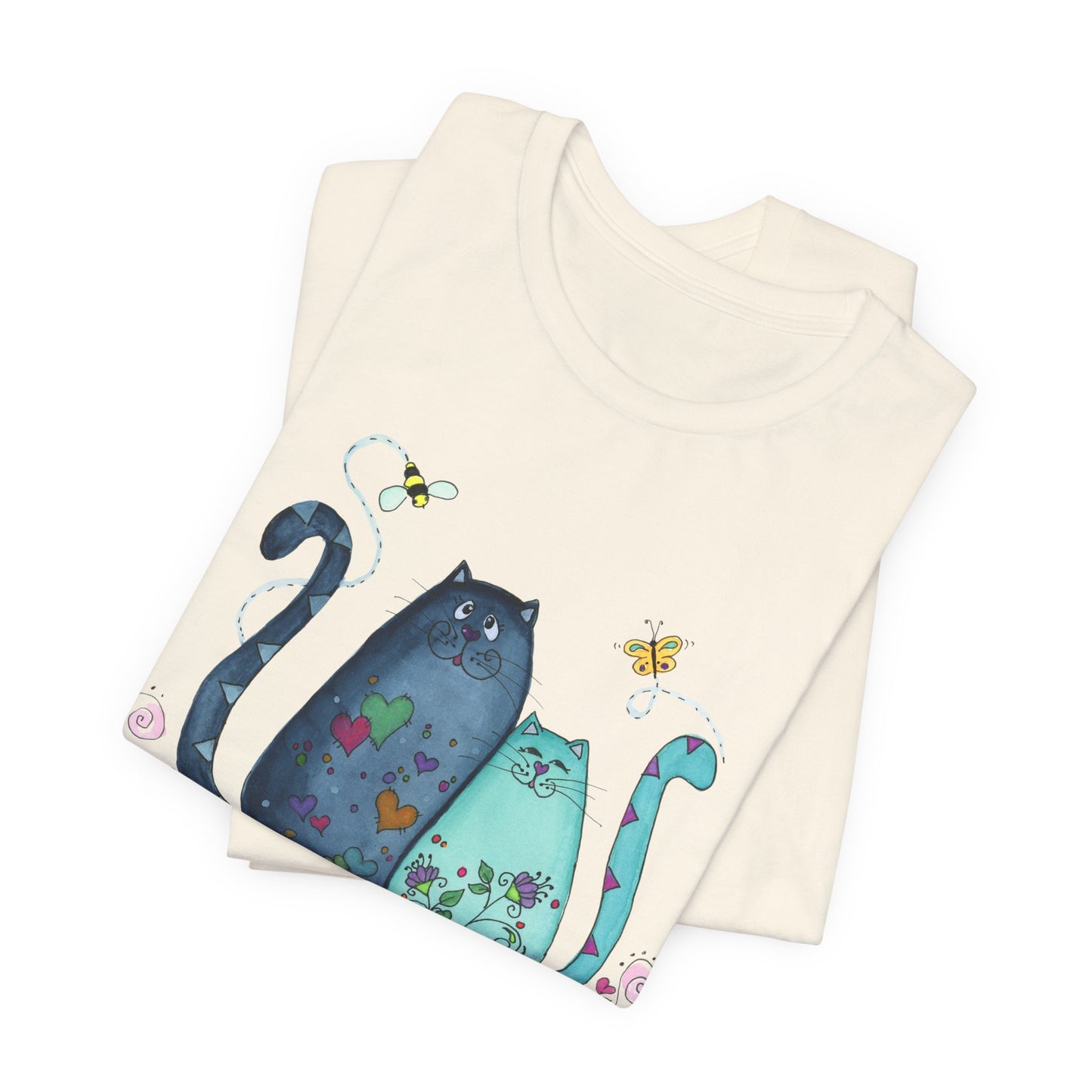 I Heart Cats Short Sleeve Tee