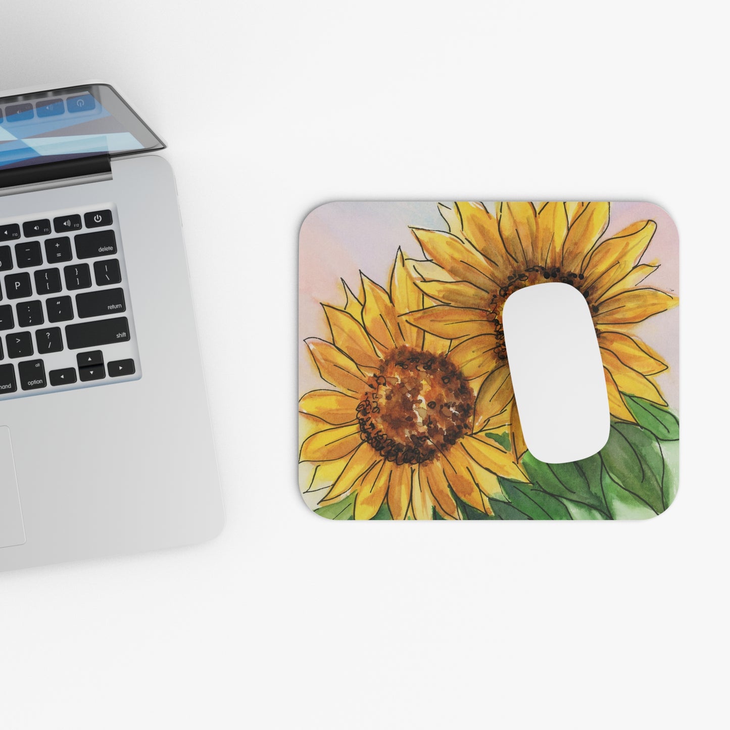 Sun Flower Mouse Pad (Rectangle)
