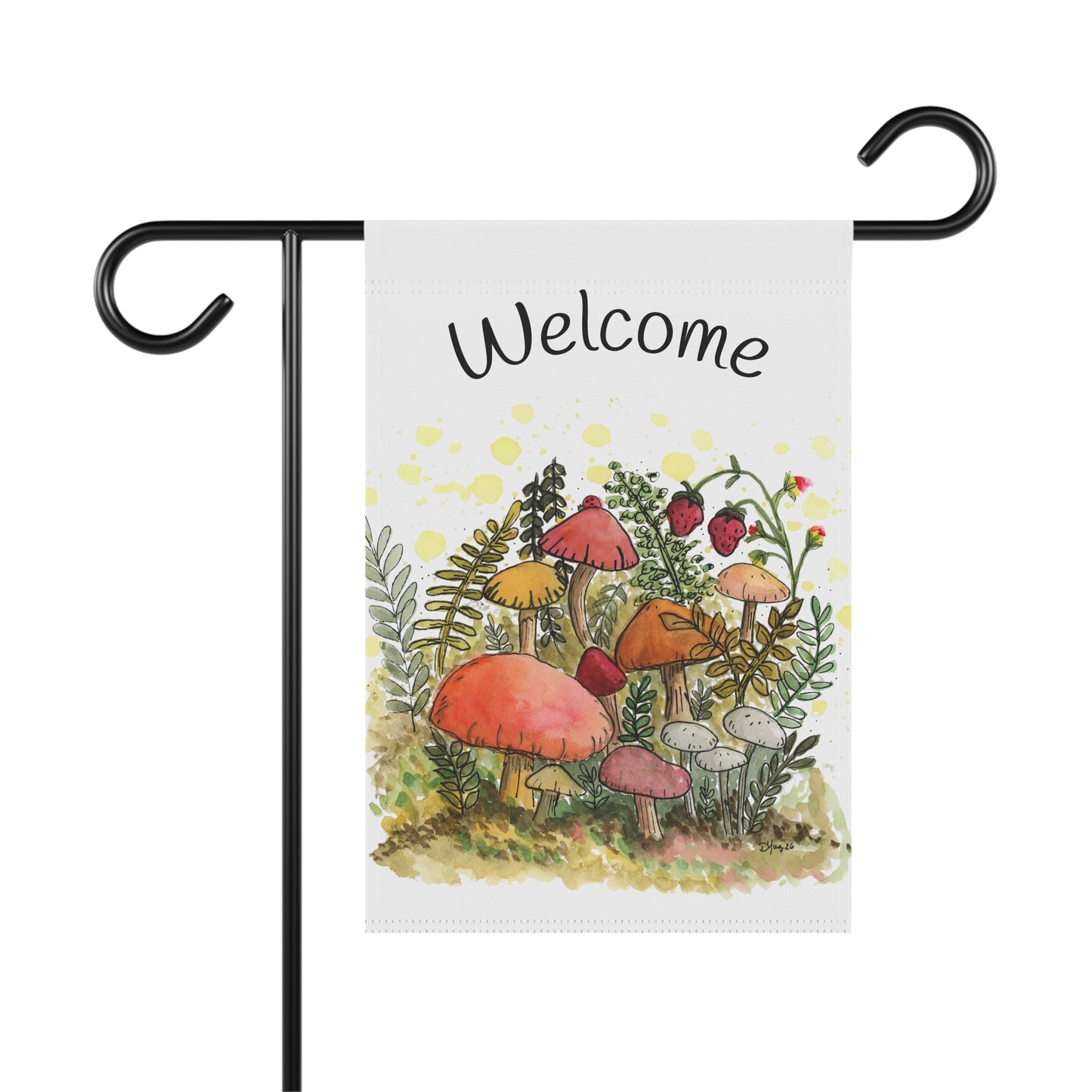 Mushroom  Garden & House Banner