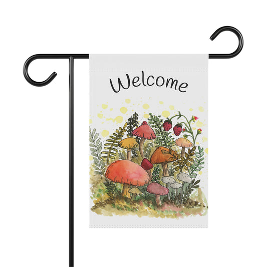Mushroom  Garden & House Banner