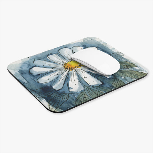 Daisy Flower Mouse Pad (Rectangle)