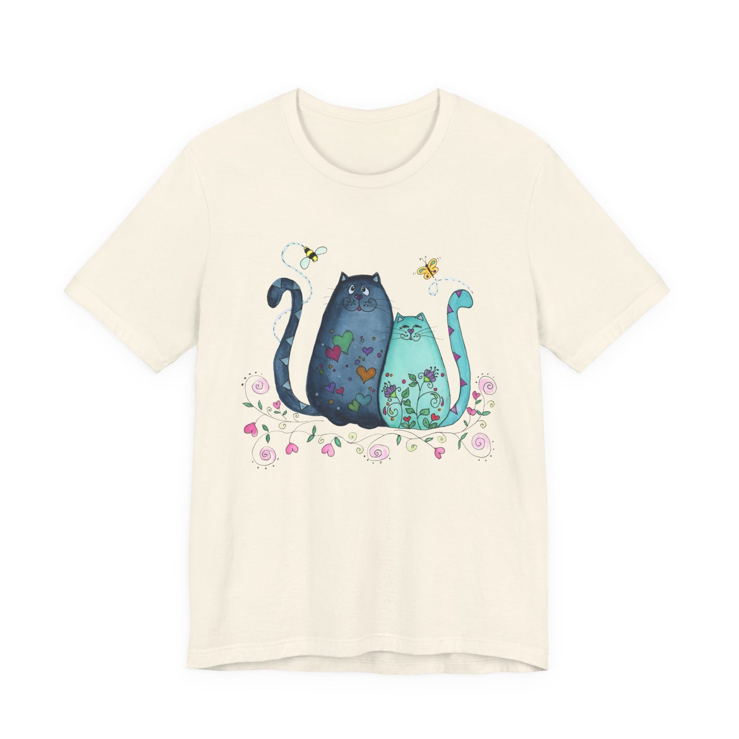 I Heart Cats Short Sleeve Tee