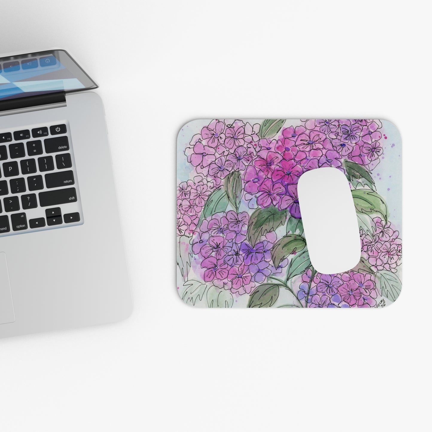 Pink Mouse Pad (Rectangle)