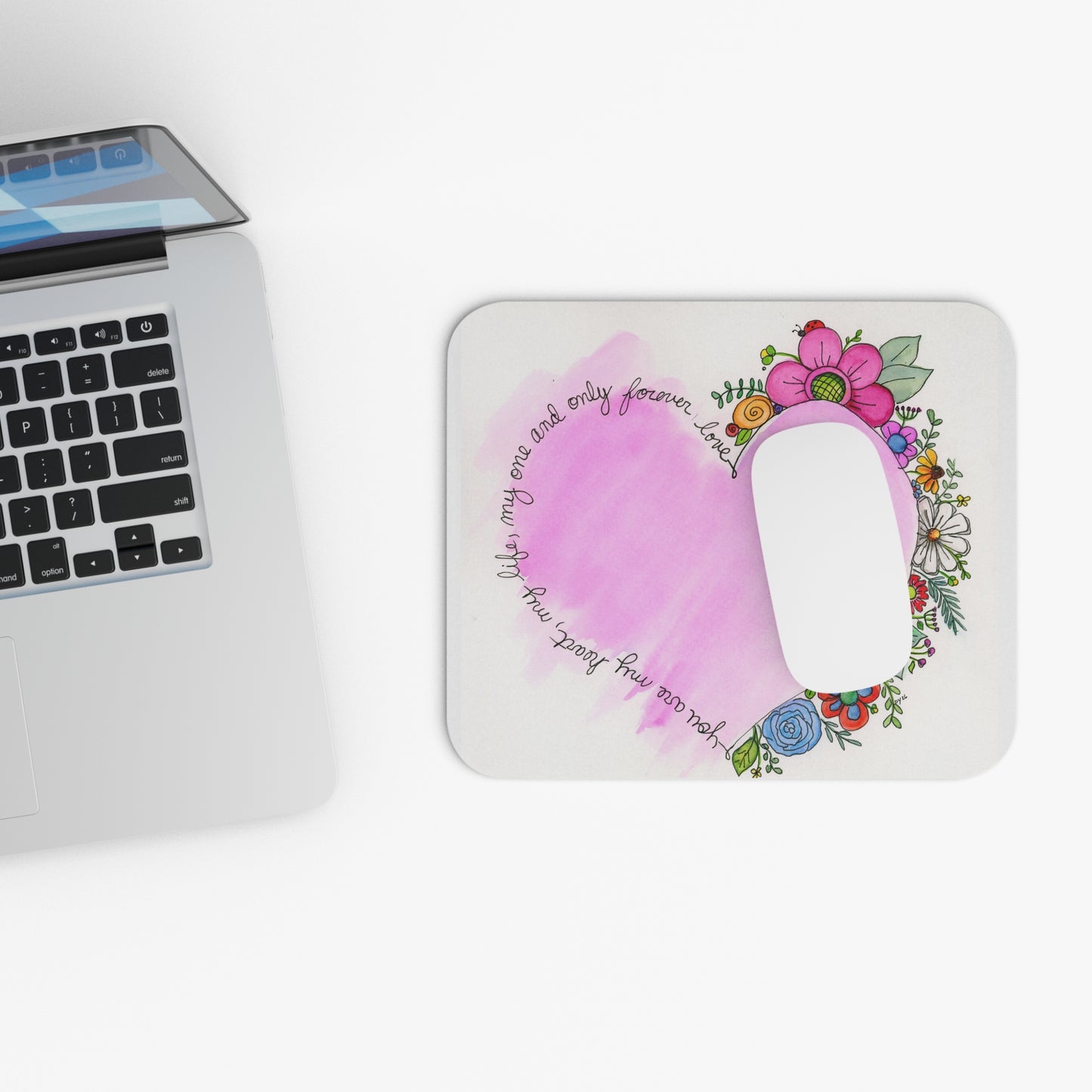 I Heart You Forever  Mouse Pad (Rectangle)