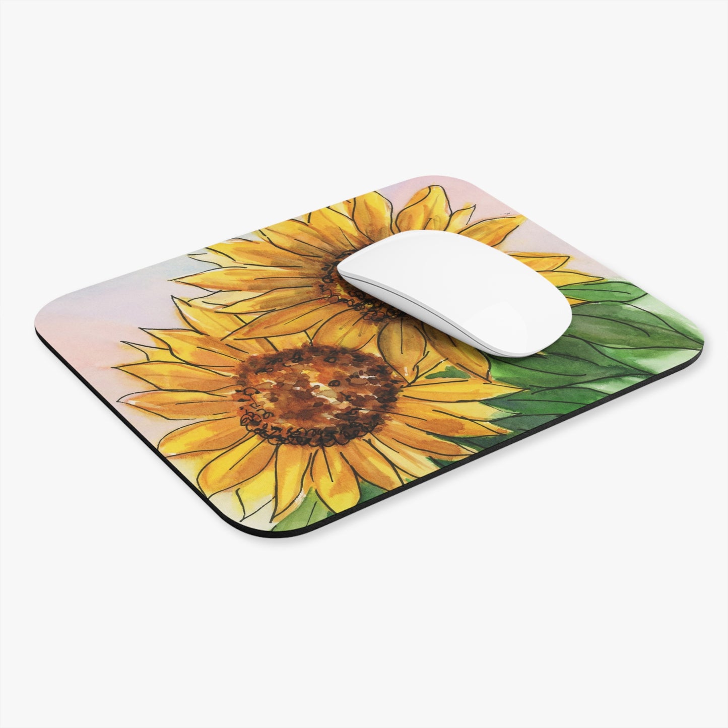 Sun Flower Mouse Pad (Rectangle)