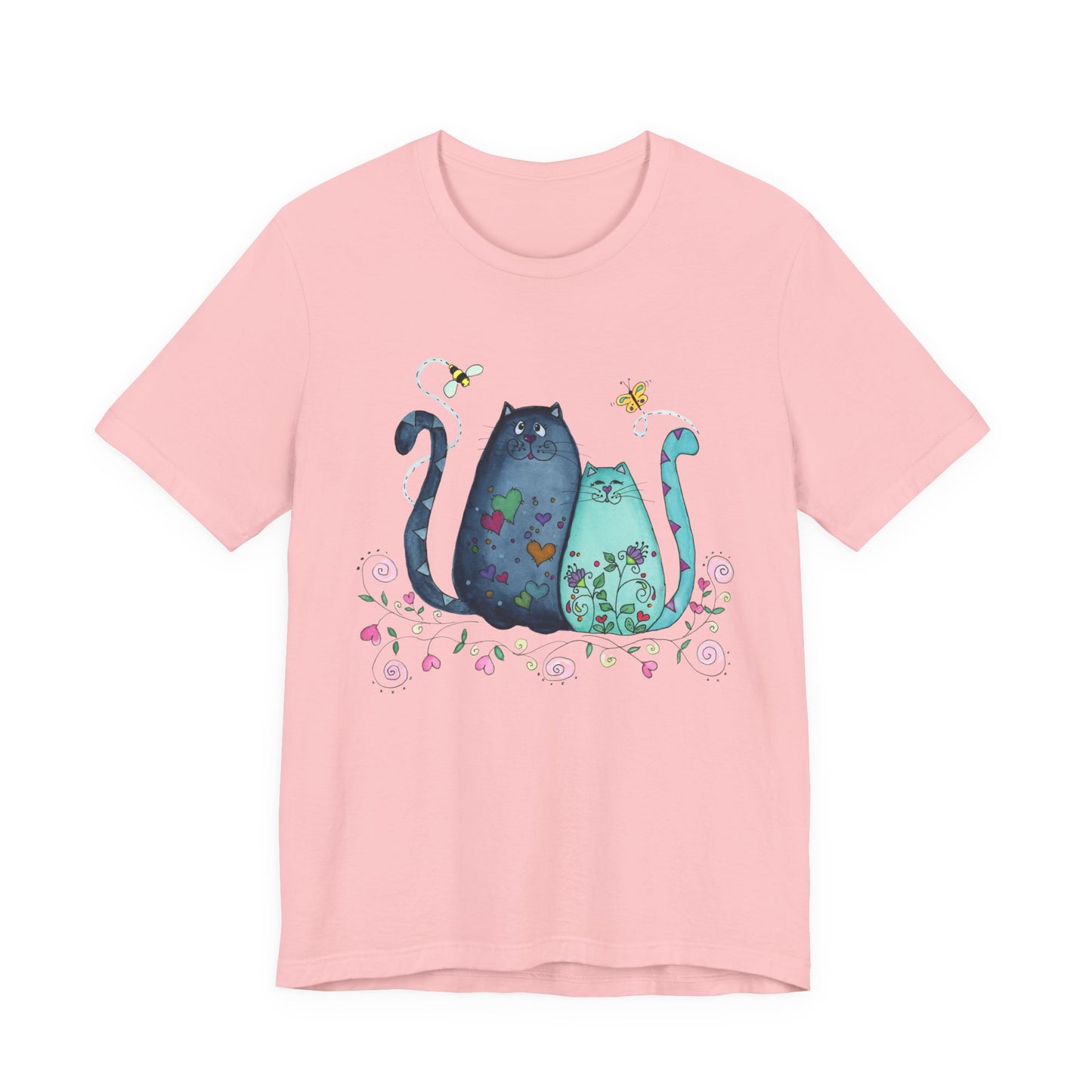 I Heart Cats Short Sleeve Tee
