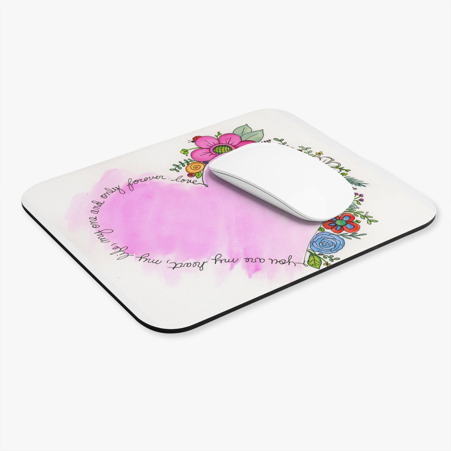 I Heart You Forever  Mouse Pad (Rectangle)