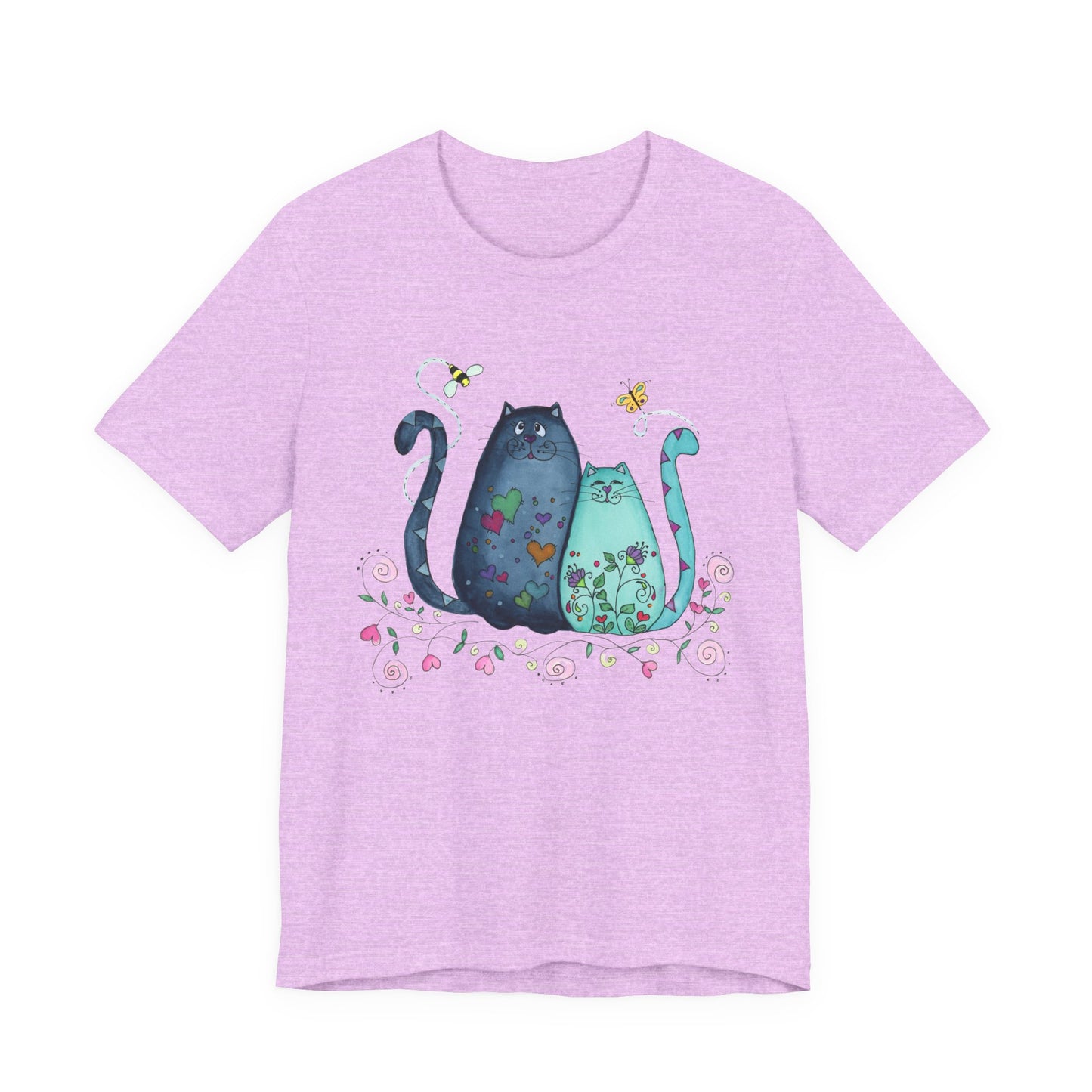 I Heart Cats Short Sleeve Tee