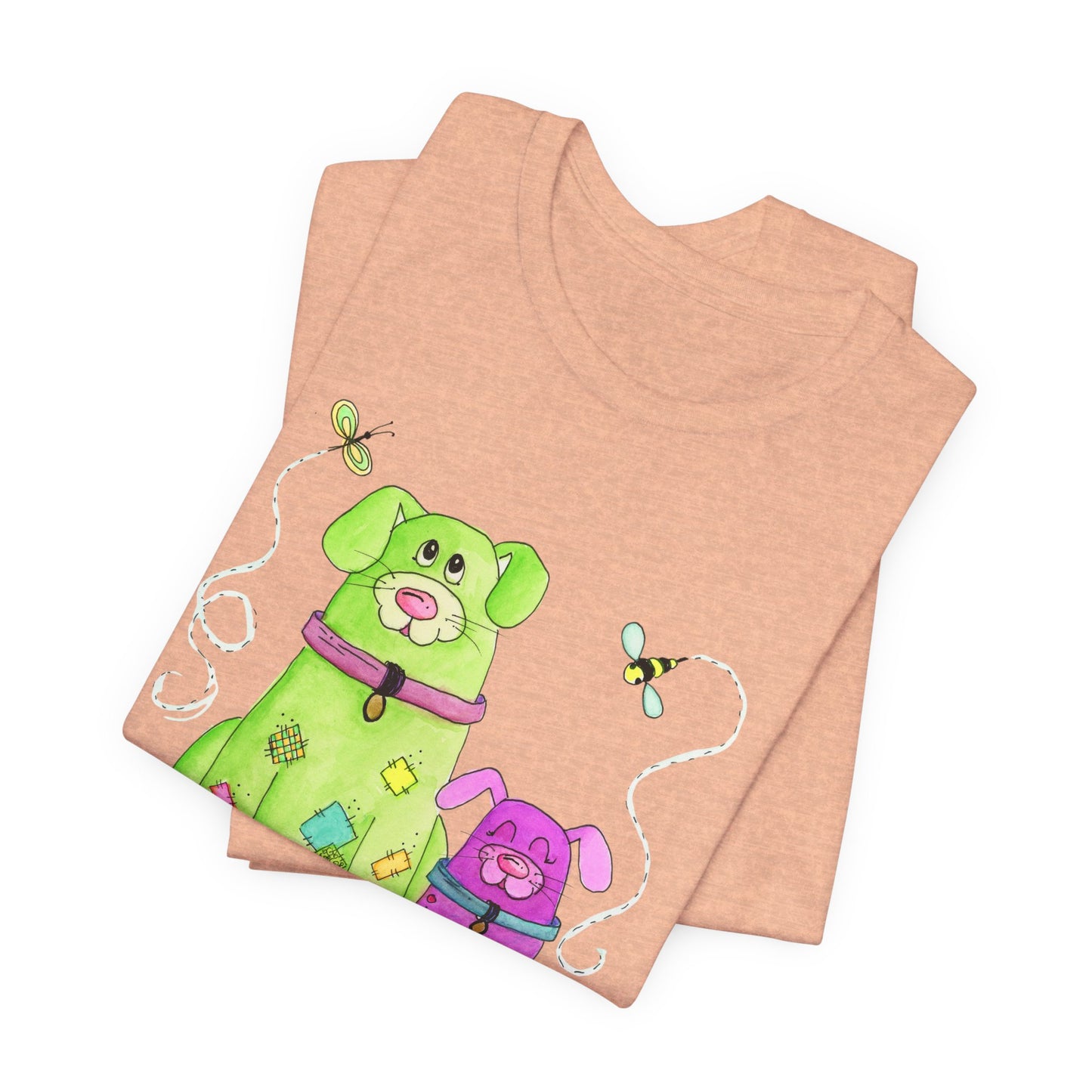 I Heart Dogs Short Sleeve Tee