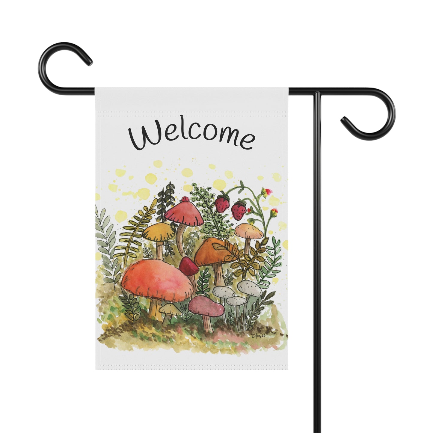 Mushroom  Garden & House Banner
