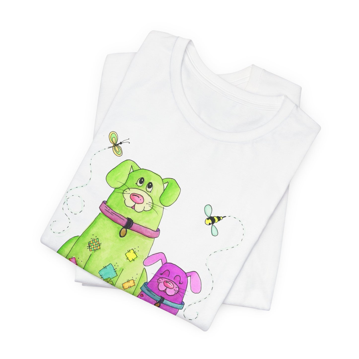 I Heart Dogs Short Sleeve Tee