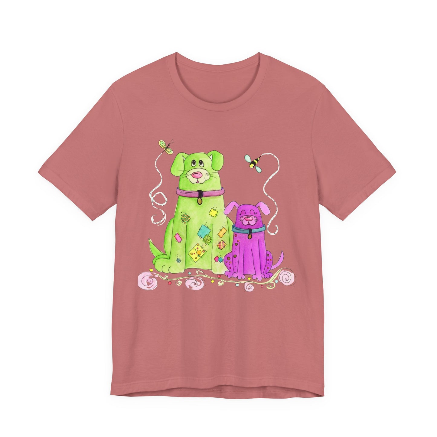 I Heart Dogs Short Sleeve Tee