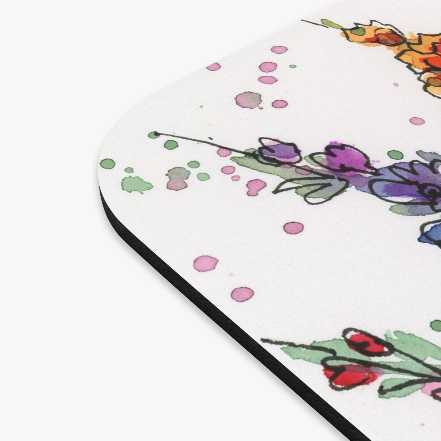 Flower Mouse Pad (Rectangle)