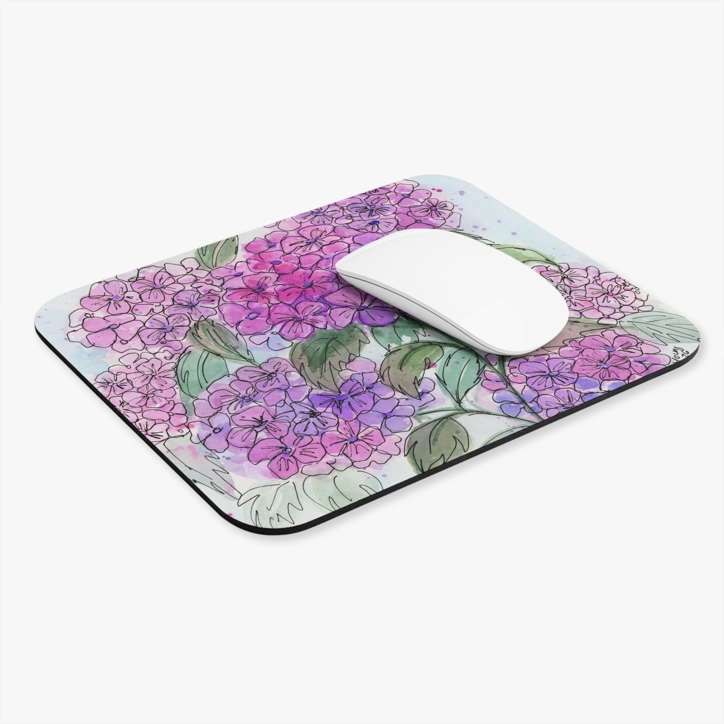 Pink Mouse Pad (Rectangle)