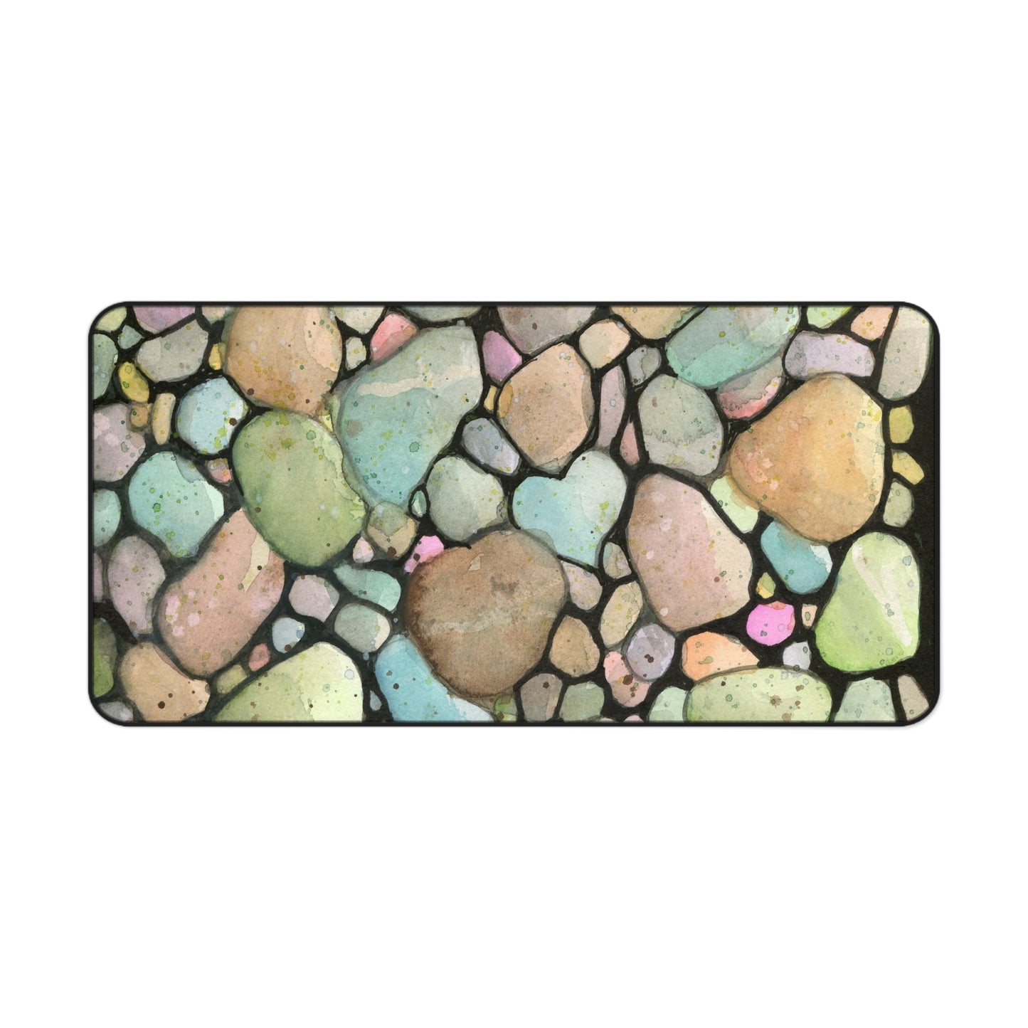 Rocks & Heart  Desk Mat